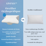 Oreiller ergonomique - Linyxia
